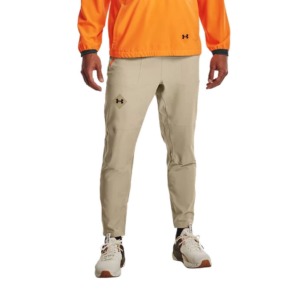 UNDER ARMOUR PANTALONI WOVEN ANKLE TERRAIN Beige 5 UNDER ARMOUR PANTALONI WOVEN ANKLE TERRAIN Beige - immagine 3