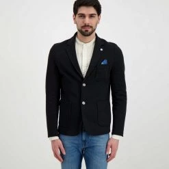 V2 GIACCA SARTORIALE Nero -Strada Moda v2 gus giacca sartorile casual uomo 045118701 ne 3