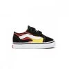 VANS OLD SKOOL FLAME VELCRO BABY -Strada Moda vans vn0a344kphn old skool flame velcro baby tutte sneaker baby 044482801 phn 1