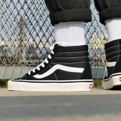 VANS ANAHEIM FACTORY OLD SKOOL 38 DX Nero -Strada Moda vans vn0a38gfpxc anaheim factory old skool 36 dx tutte sneaker uomo 039849801 blk 6