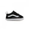 VANS OLD SKOOL CRIB SLIP ON BABY Nero