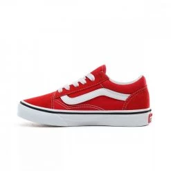 VANS OLD SKOOL LOGO BAMBINO Rosso -Strada Moda vans vn0a4buujv6 old skool logo bambino tutte sneaker bambino 044483101 jv6 6