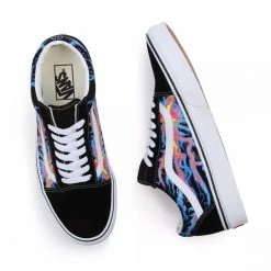 VANS OLD SKOOL ELECTRIC FLAME Multicolor -Strada Moda vans vn0a5krfb03 old skool electric flame tutte sneaker uomo 044512601 b03 4