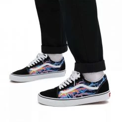 VANS OLD SKOOL ELECTRIC FLAME Multicolor -Strada Moda vans vn0a5krfb03 old skool electric flame tutte sneaker uomo 044512601 b03 5