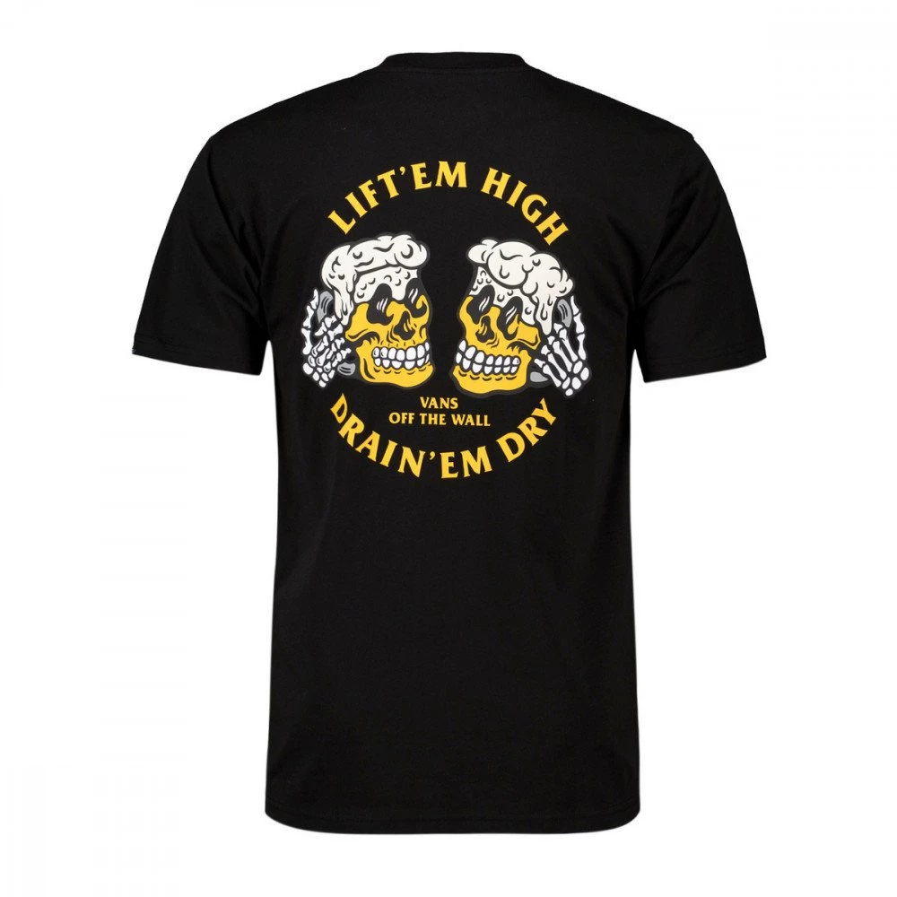 VANS T-SHIRT DRAIN EM DRY Nero 4 VANS T-SHIRT DRAIN EM DRY Nero - immagine 2