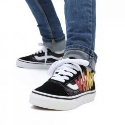 VANS OLD SKOOL LOGO BAMBINO -Strada Moda vans vn0a7q5fabx old skool logo bambino tutte sneaker bambino 044483201 abx 5