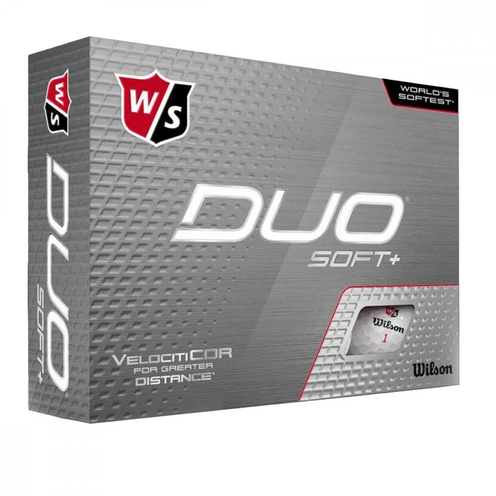 WILSON DUO SOFT+ WHITE 12-BALL 3 WILSON DUO SOFT+ WHITE 12-BALL