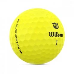 WILSON DUO OPTIX YELLOW 12-BALL -Strada Moda wilson wgwp50200 duo optix yellow 12 ball palline golf uomo 043017301 yel 4