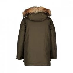 WOOLRICH ARCTIC PARKA FUR BAMBINO Verde -Strada Moda woolrich wkou0187 arctic parka fur bambino giacconi bambino 043271101 dag 3
